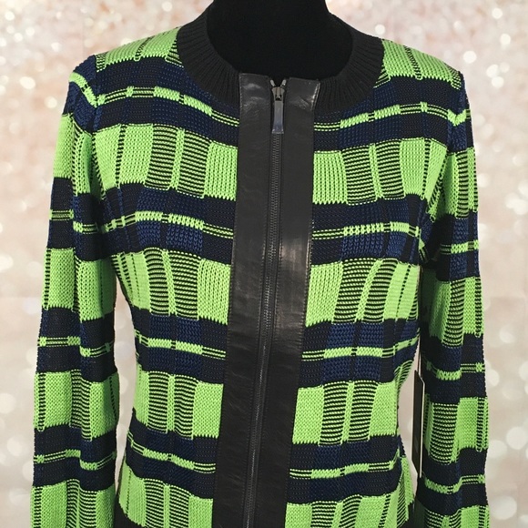 Rondina New York Double Zip Up Cardigan - Picture 2 of 8